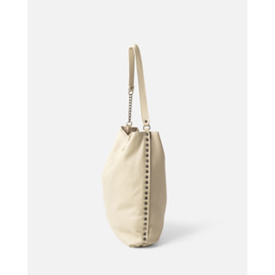 Bolso de hombro BIBA New Orange de piel