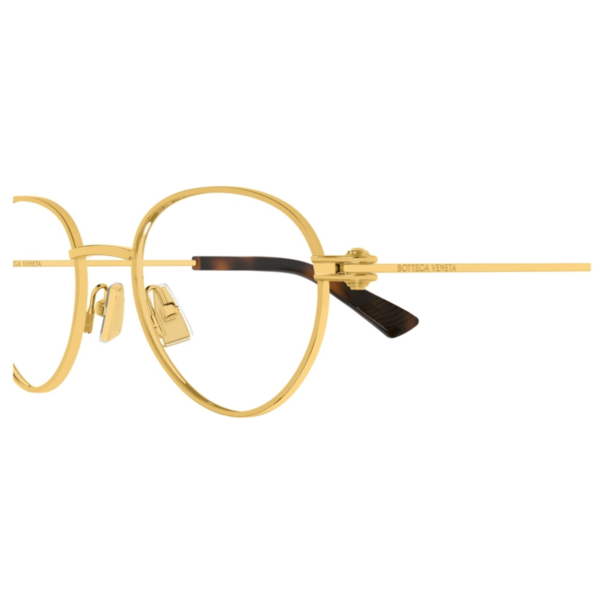 Gafas de Vista Bottega Veneta BV1382O-003 de Metal Unisex 50 mm