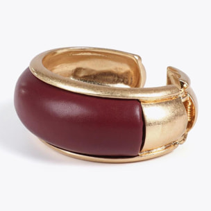 Bracciale Combinato Effetto Pelle