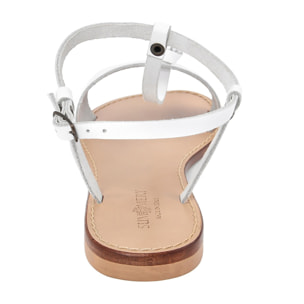 SANDALO FLAT Summery Bianco