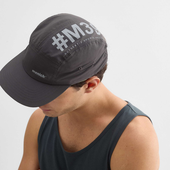 Gorra MUNICH mild streetwear de poliéster antracita