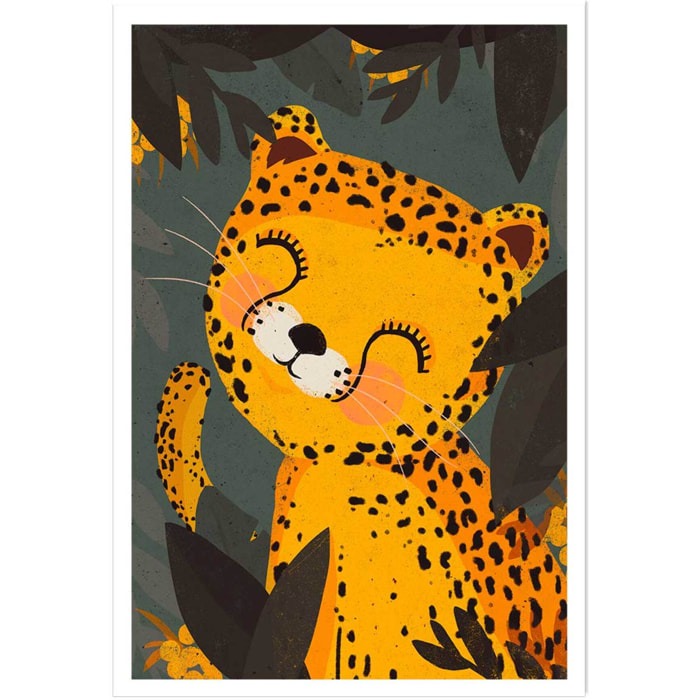 Affiche enfant petit léo  Affiche seule