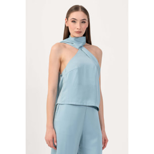 Kocca - Top con fascia e scollo a incrocio Donna