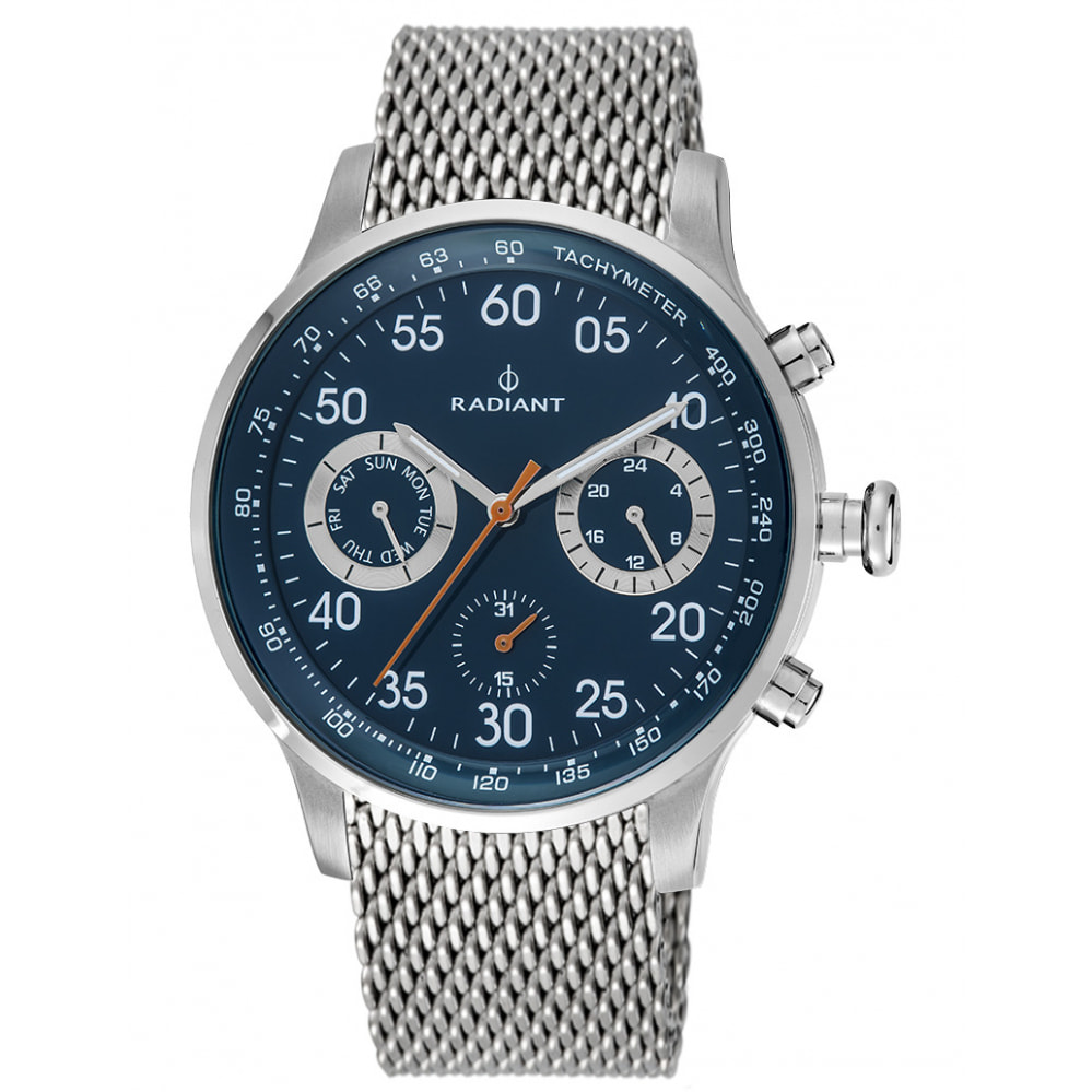 Reloj Radiant RA444605 Hombre Analogico Cuarzo con Correa de Acero