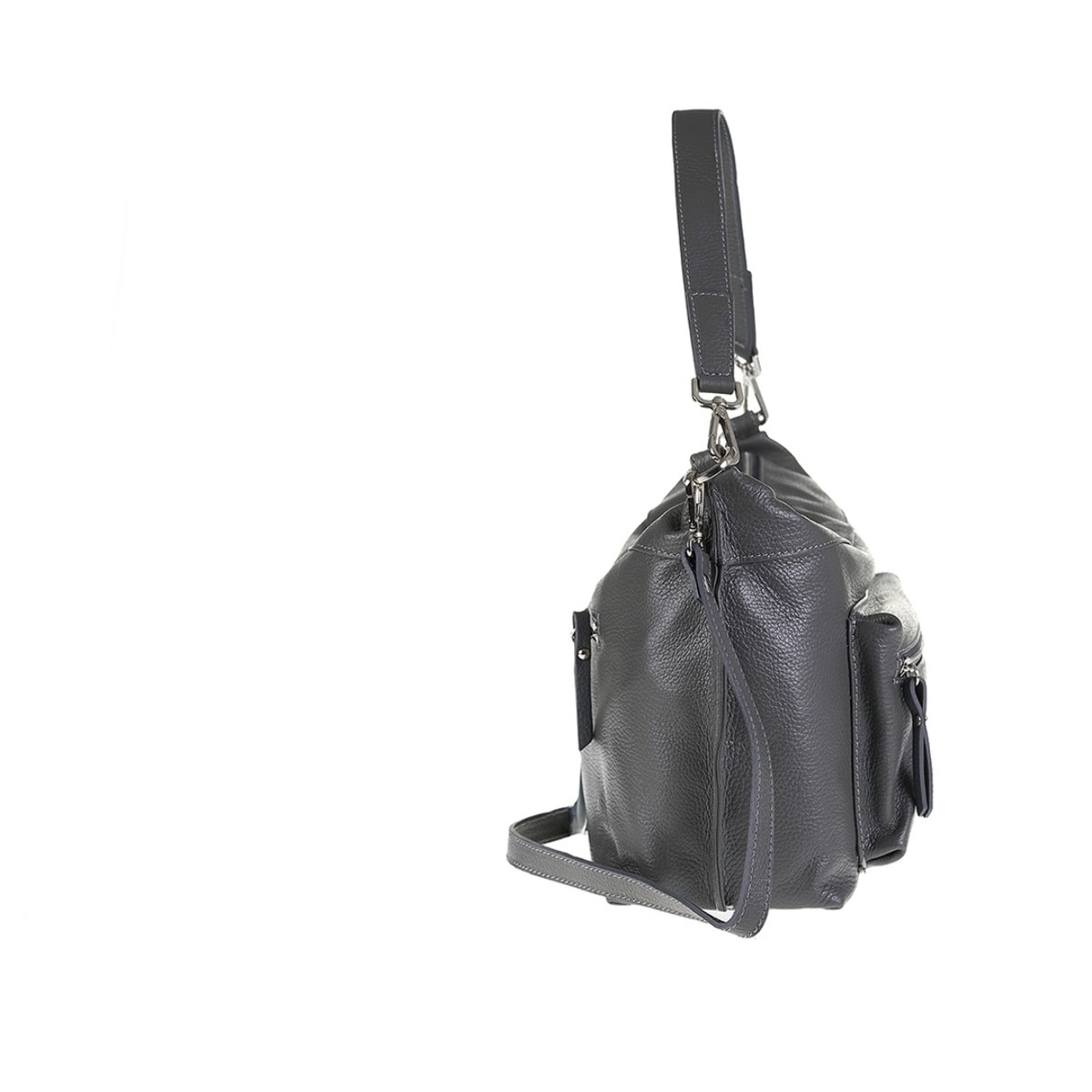 Borsa a spalla da donna Made in Italy - Modello Seraphina - 100% pelle - 35.0 x 23.0 x 20.0 cm