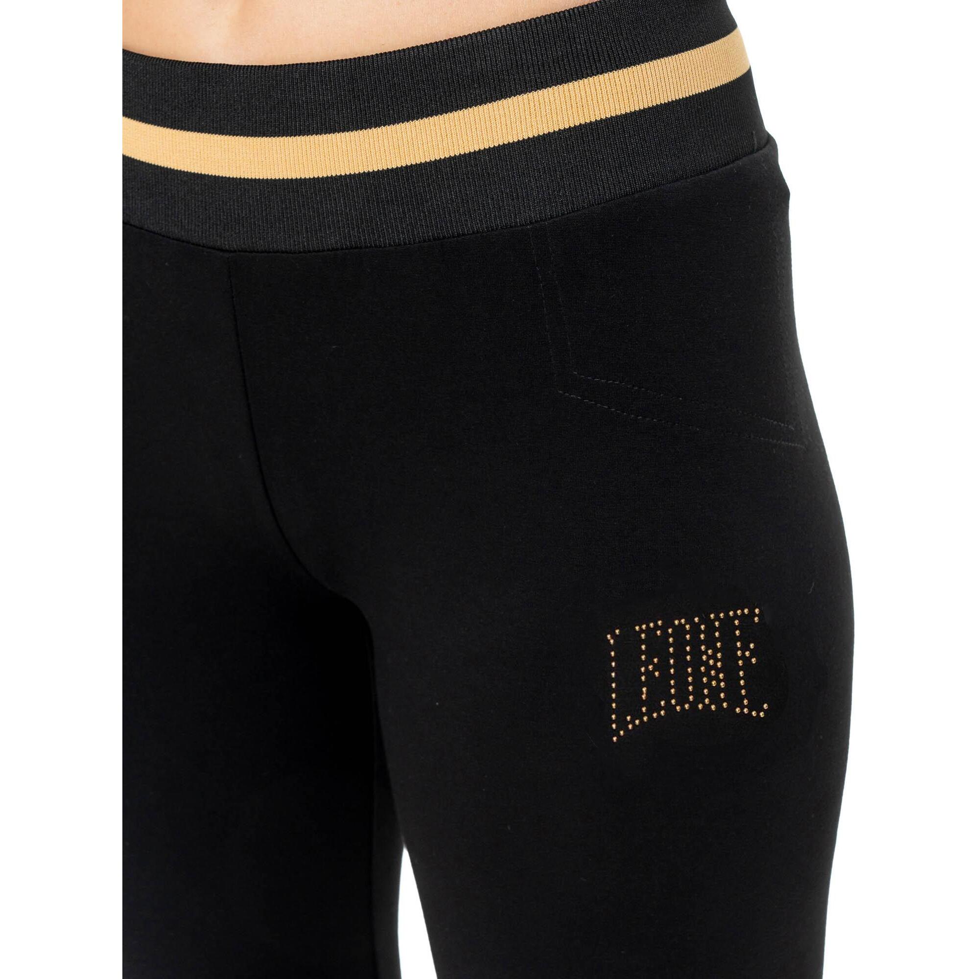 Pantalone invernale da donna a zampa Leone 1947 Gold Studs