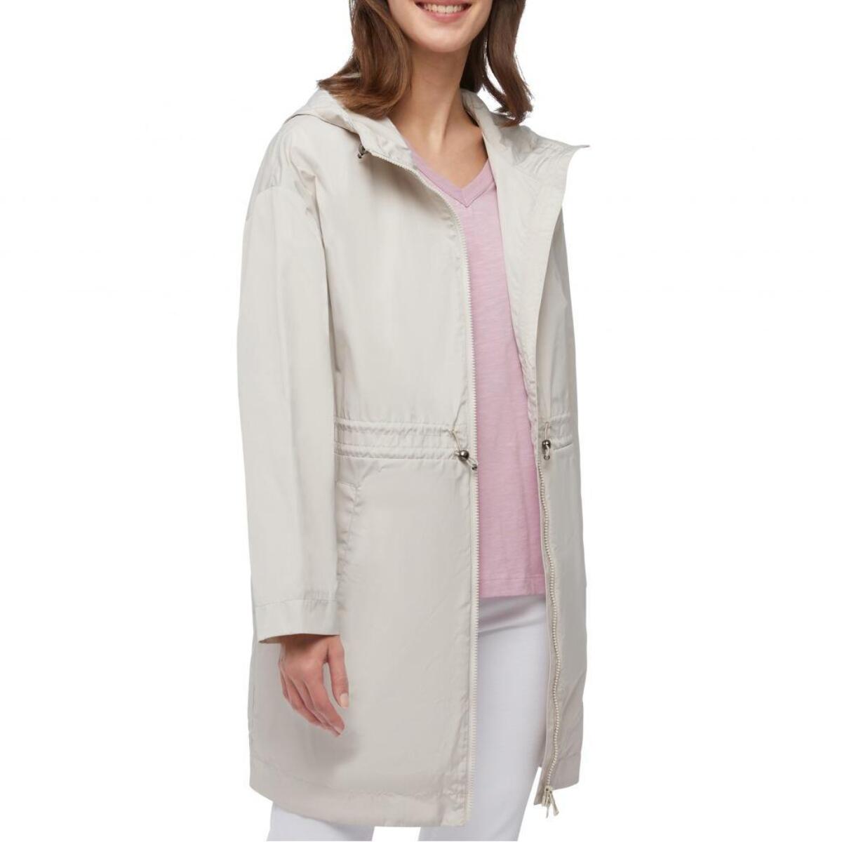Chubasquero > Cortavientos Mujer de la marca GEOX  modelo W BULMYA LONG PARKA BLANCO