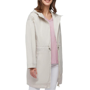 Chubasquero > Cortavientos Mujer de la marca GEOX  modelo W BULMYA LONG PARKA BLANCO