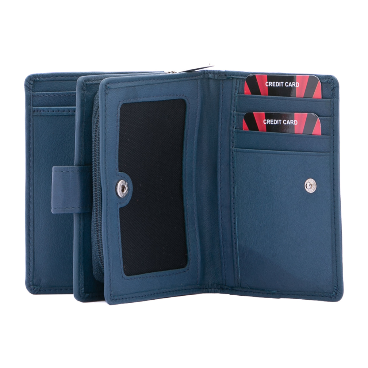 Portafoglio  da donna ecopelle Prodotto Vegano 13x9,5x4 cm