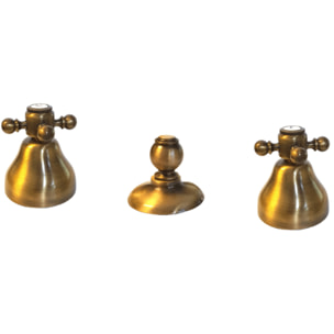 Mélangeur bidet 3 trous PAINI Tiffany Vieux Bronze
