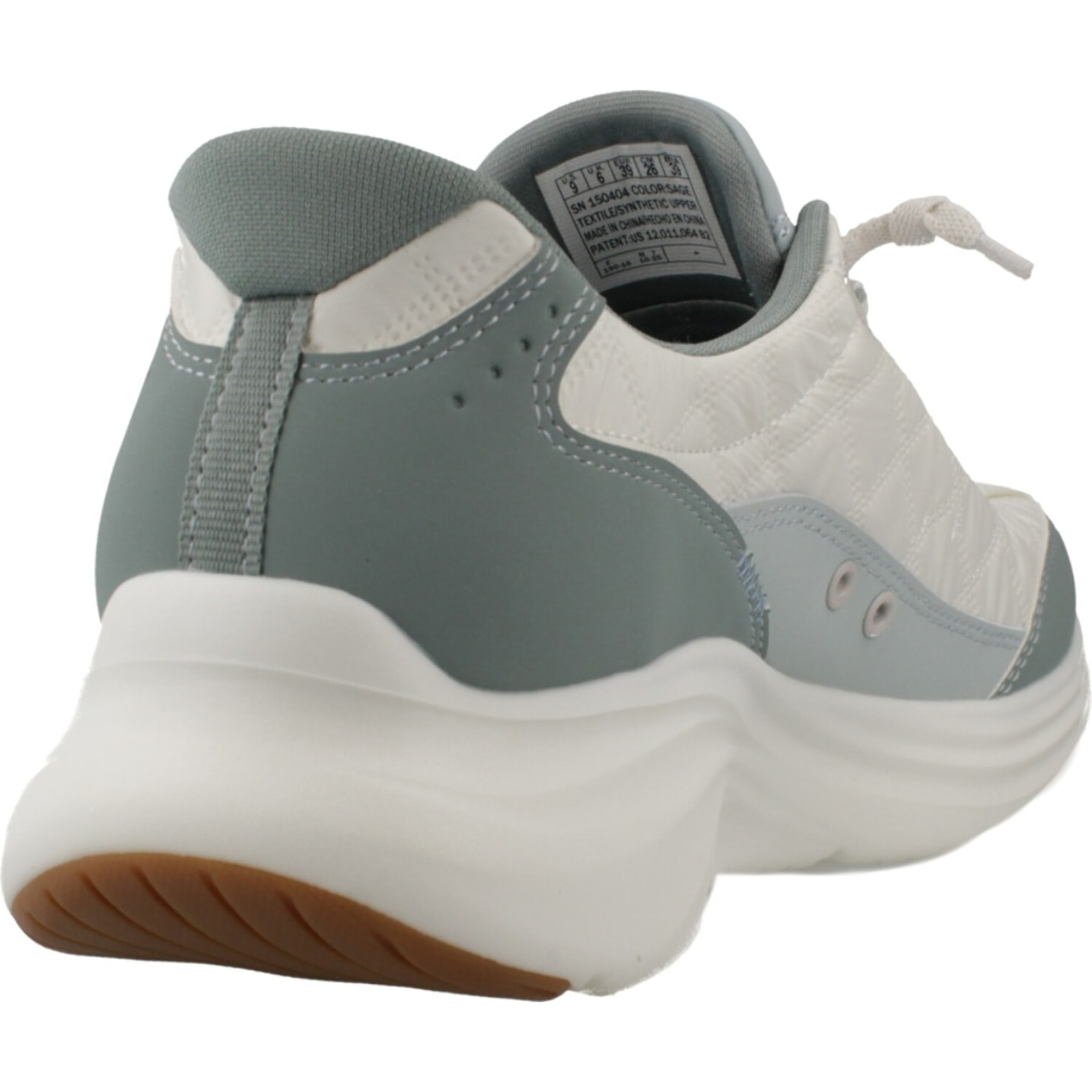 Sneakers De  Mujer Contour Foam Gris