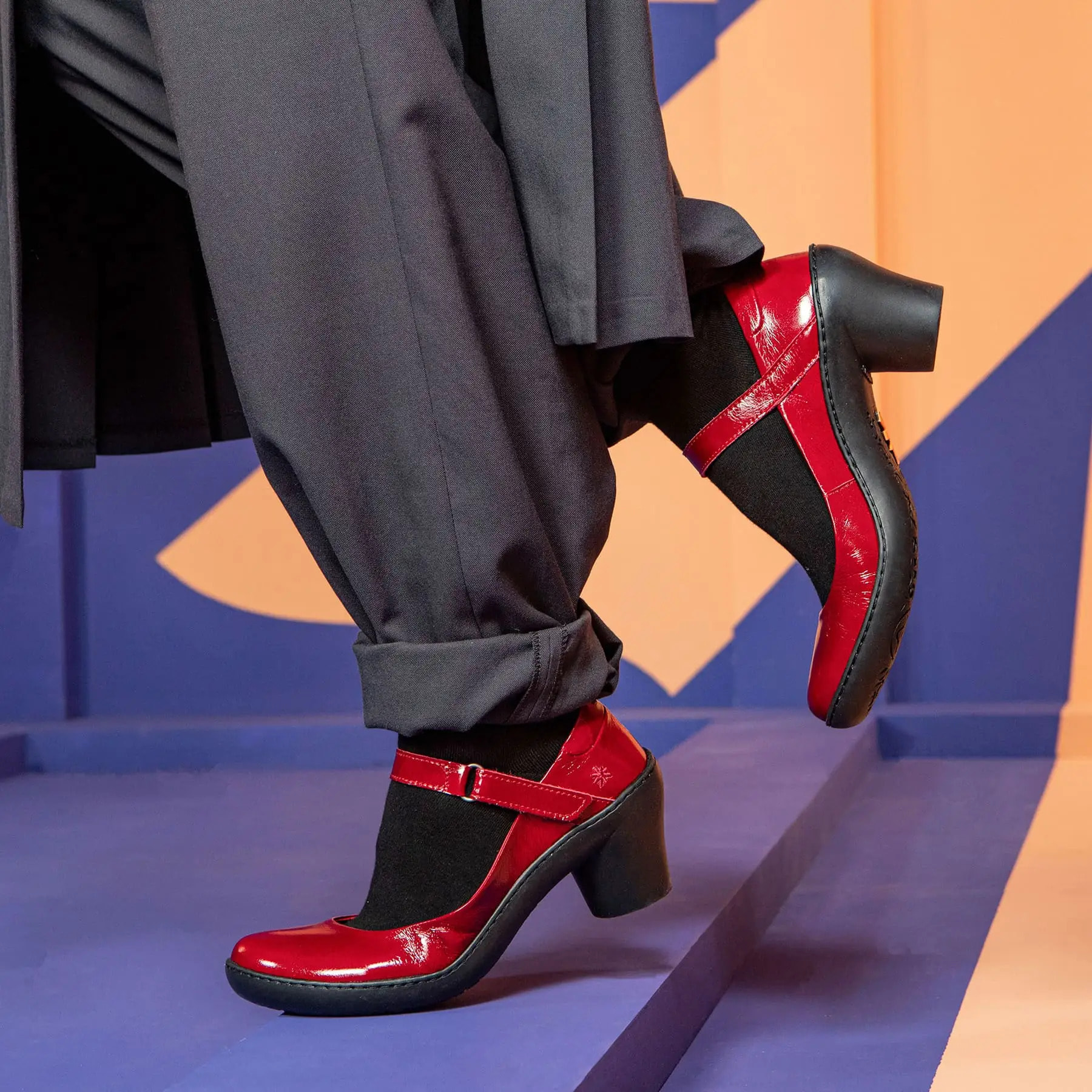 Zapatos con tacón 1440 NAPPA CREAM/ ALFAMA color Cream