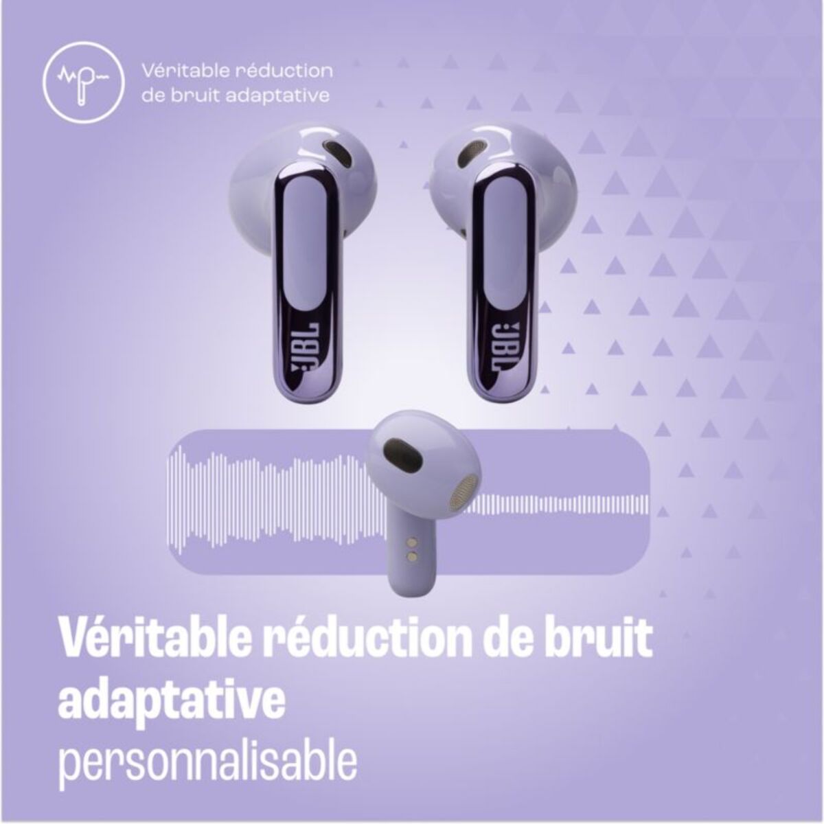 Ecouteurs JBL Live Flex 3 Violet