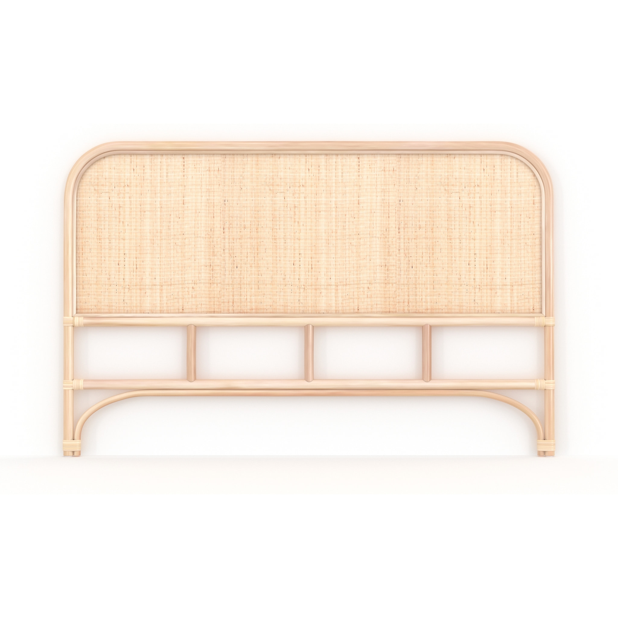 Tête de lit 140 cm en rotin naturel - Grace