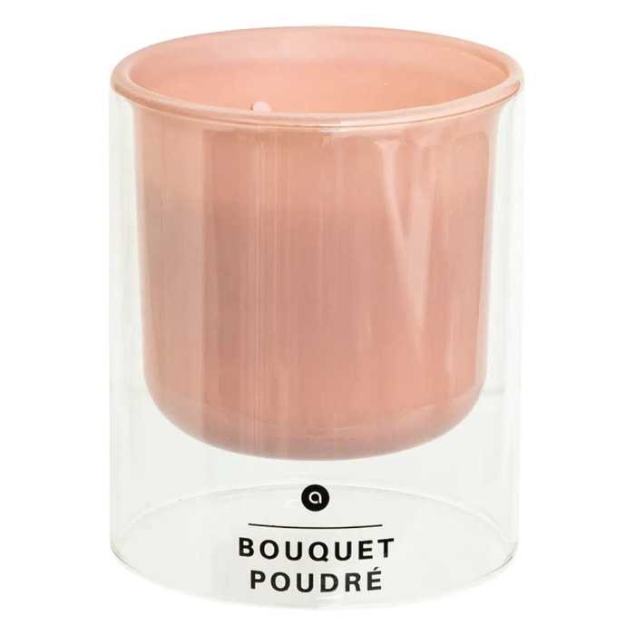 Bougie parfumée Ilan bouquet poudré 220g