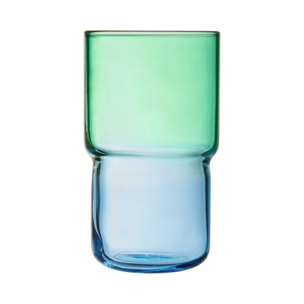 4 verres à eau colorés 32 cl Candy Mix - Luminarc