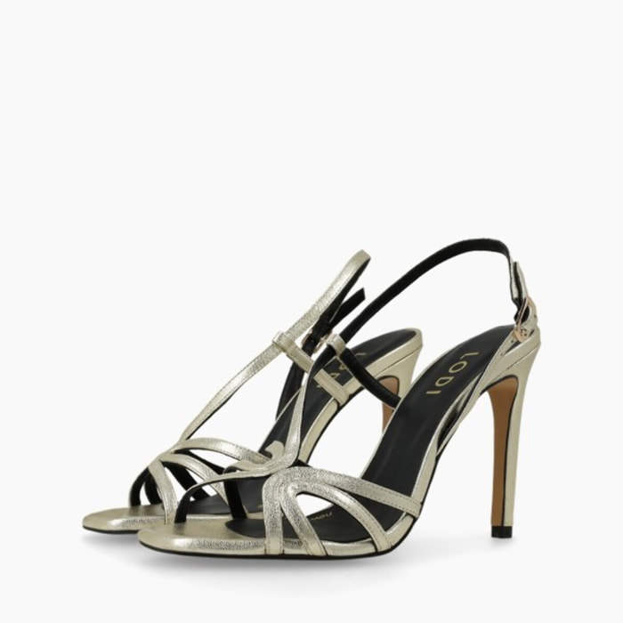 SANDALIAS DORADAS WELLES