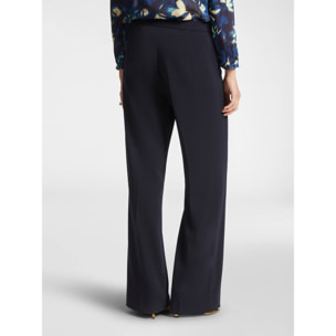 Elena Mirò - Pantaloni maschili in cady stretch - Blu