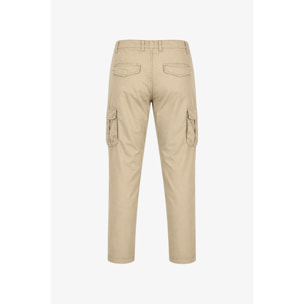 Pantaloni Esercito cargo kaki uomo