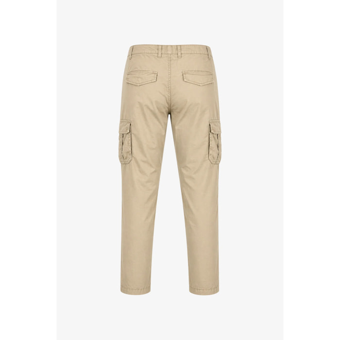 Pantaloni Esercito cargo kaki uomo