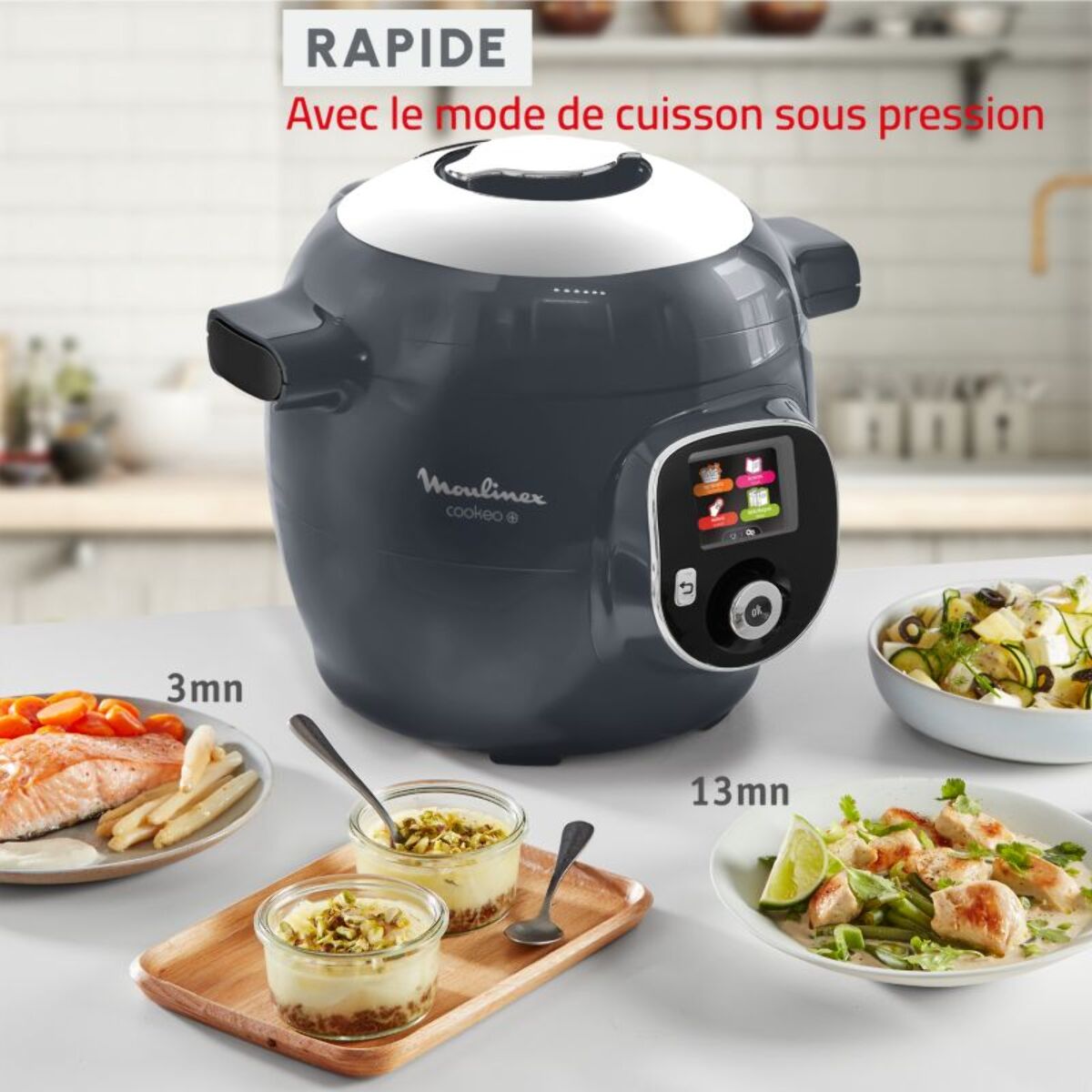 Cookeo MOULINEX CE851HF 6 modes de cuisson, 150 recettes