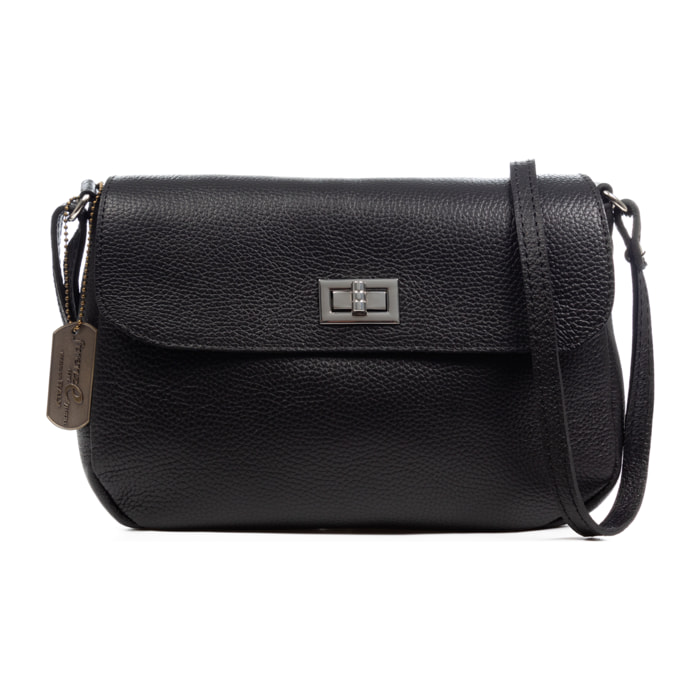 Arignano bolso bandolera mujer. Piel auténtica Dollaro.