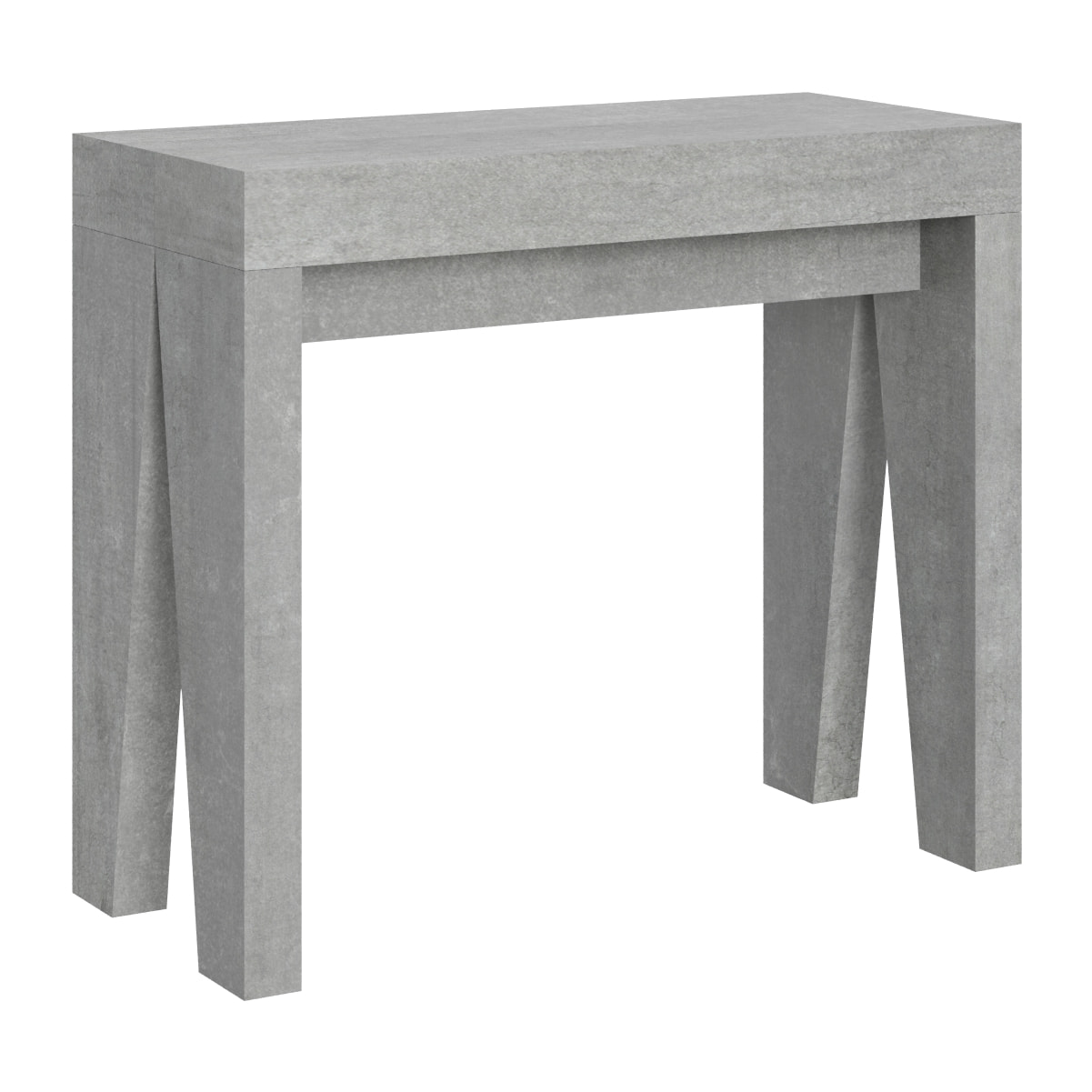 Console Naxy Small cm.90x42 (extensible à 196) Ciment