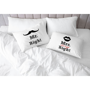 COPPIA FEDERE PRINTED COTONE 14