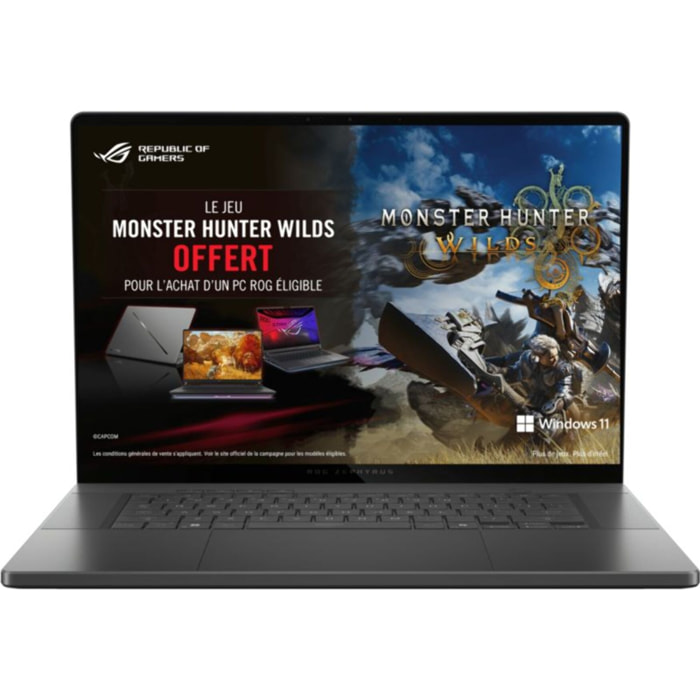 PC Gamer ASUS Rog Zephyrus 16" WQXGA 240Hz Intel Core Ultra 9 285HX Nvidia GeForce RTX 5090 64 Go RAM SSD 2 To
