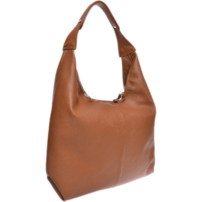 Borsa a tracolla Anna Luchini Cammello