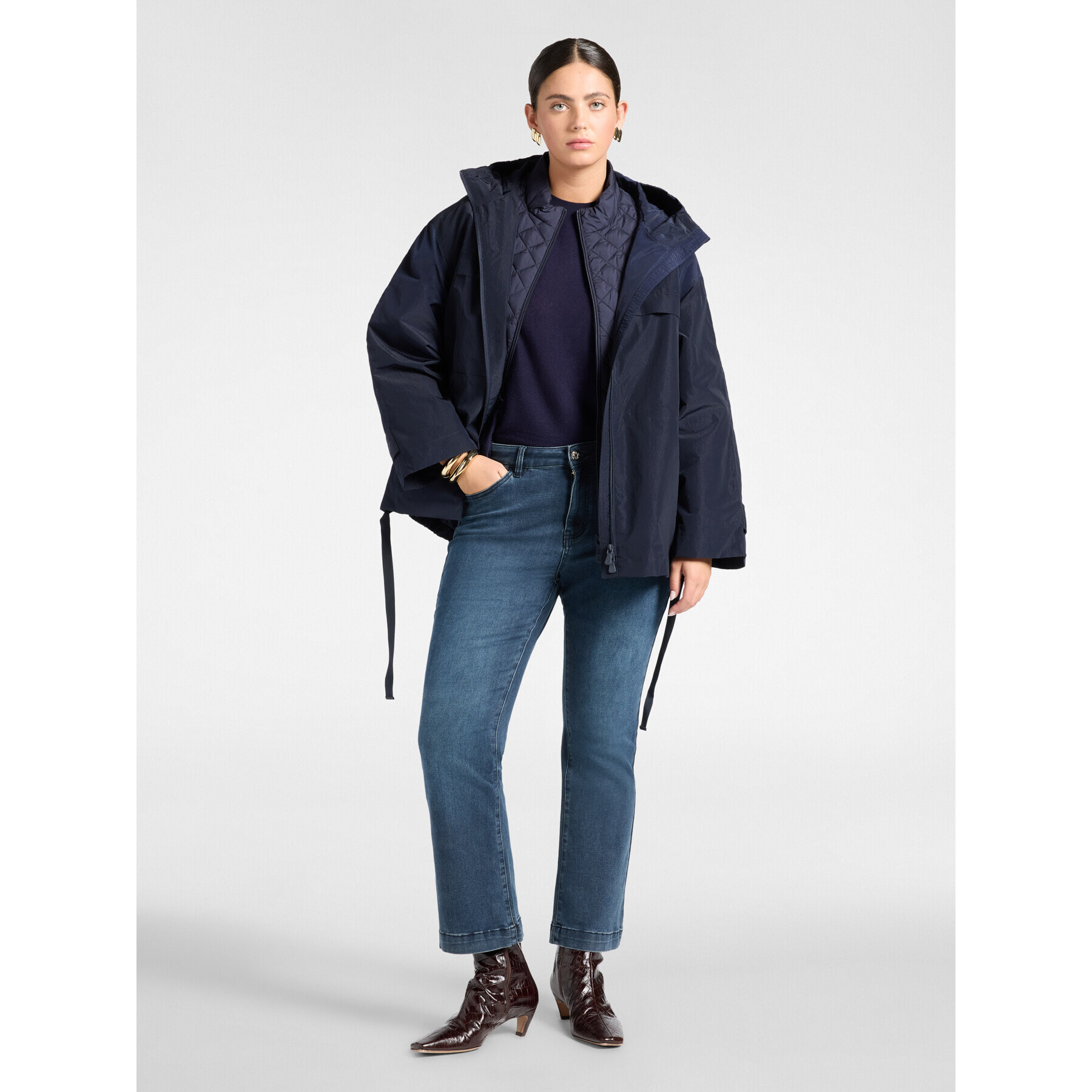 Elena Mirò - Piumino lightweight 3 in 1 - Blu