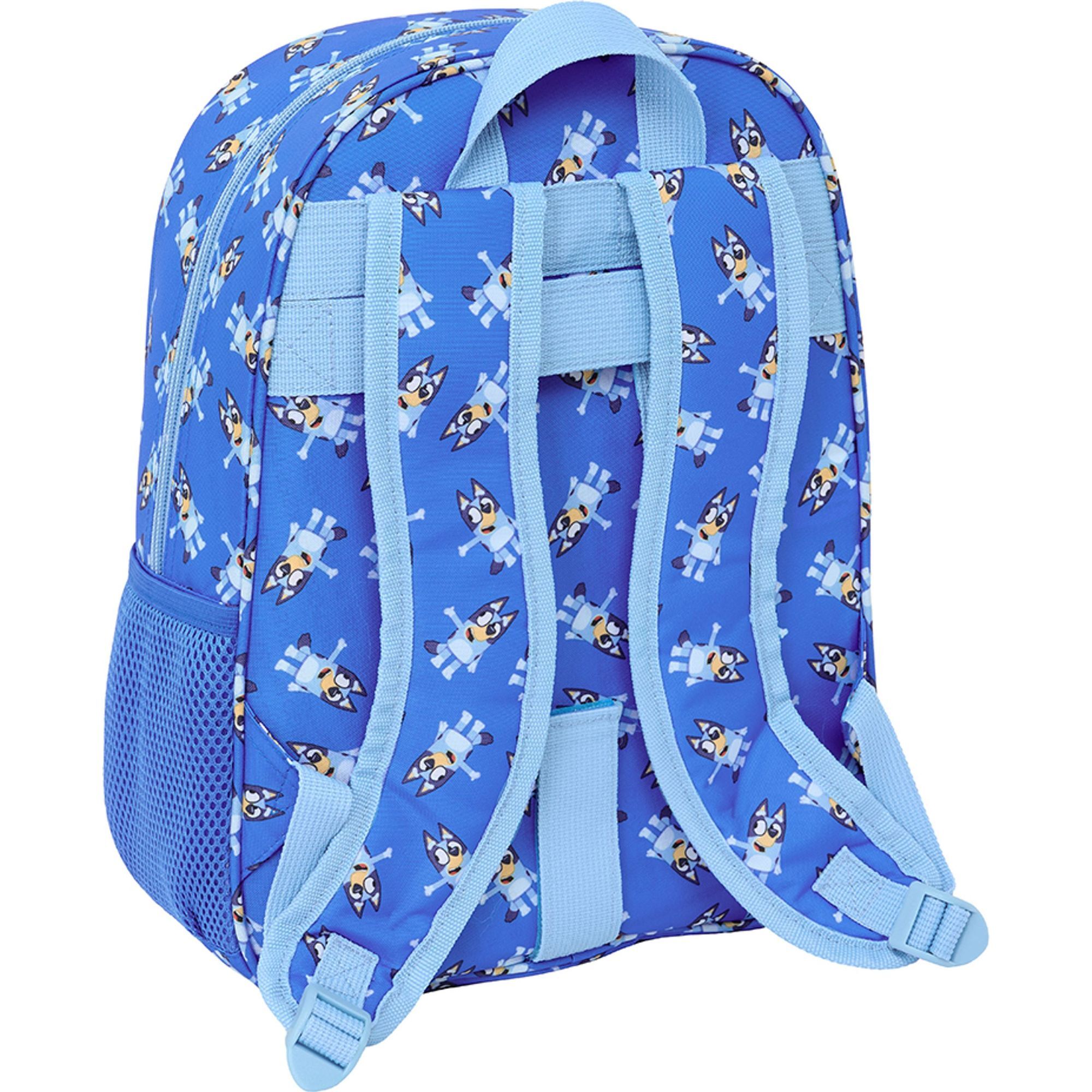 Mochila infantil adapt.carro bluey "lets play"