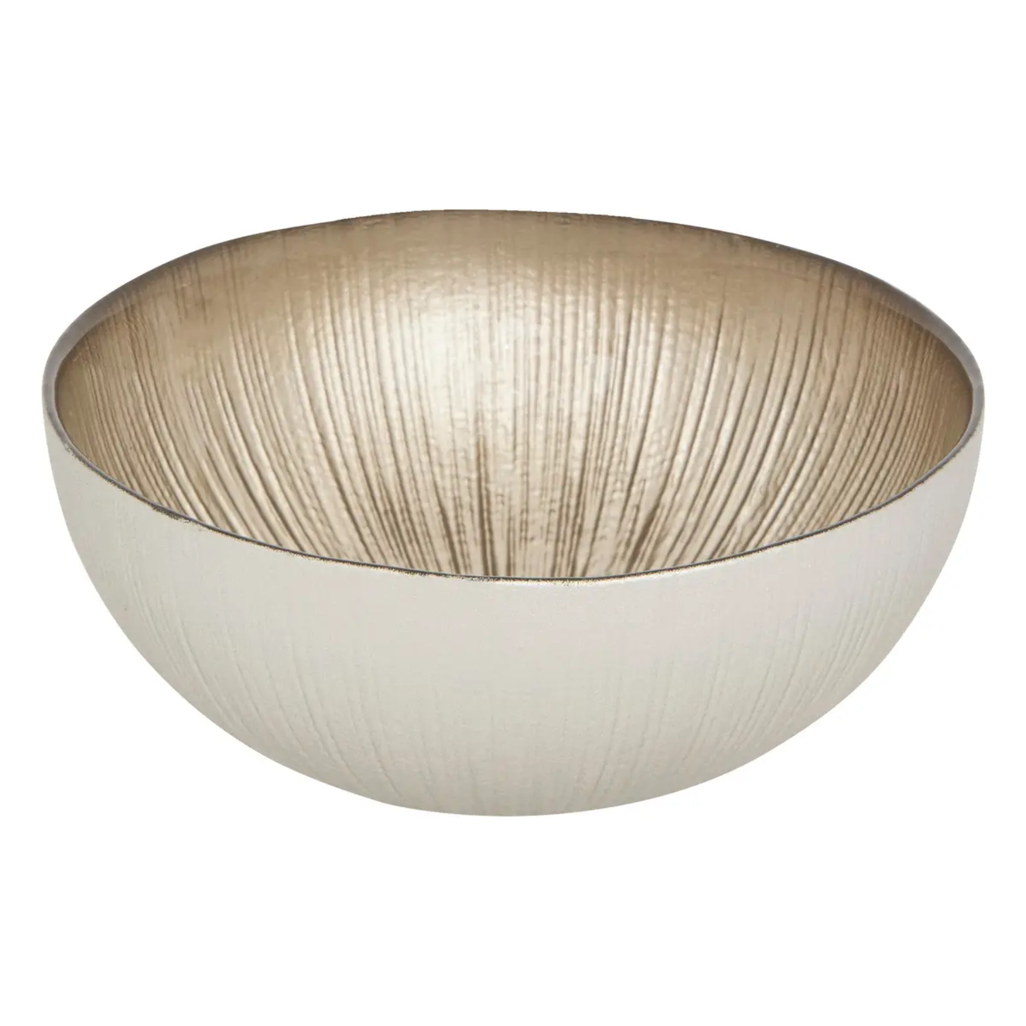 Bol Gloria verre D. 15xP. 6,5cm champagne