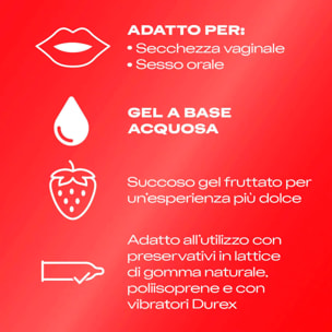 Durex Gel Lubrificante Intimo alla Fragola 50ml