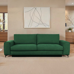 Canapé Velours Droit Fiesole - 3 Places