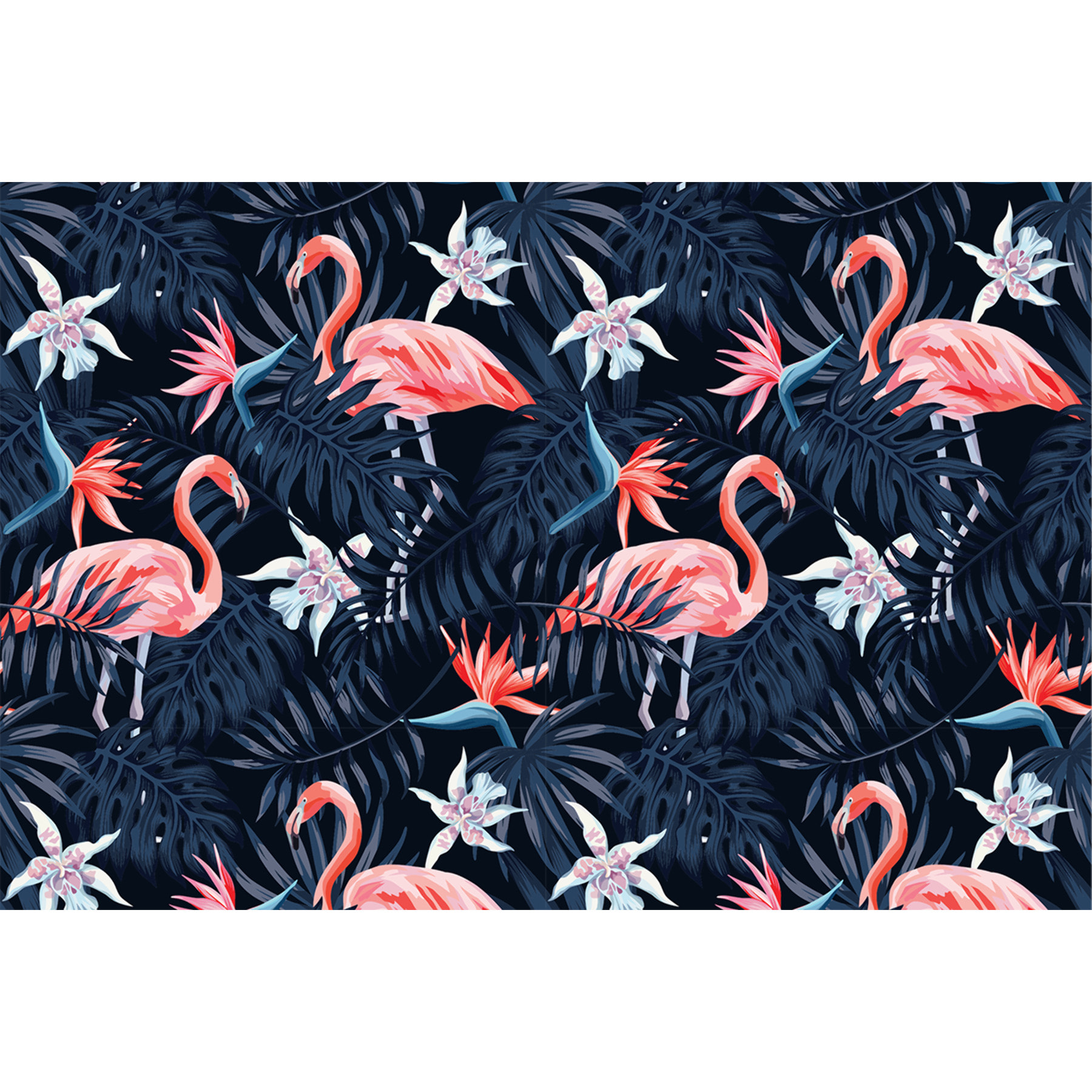 Sticker meuble tropical chayanon 60 x 90 cm