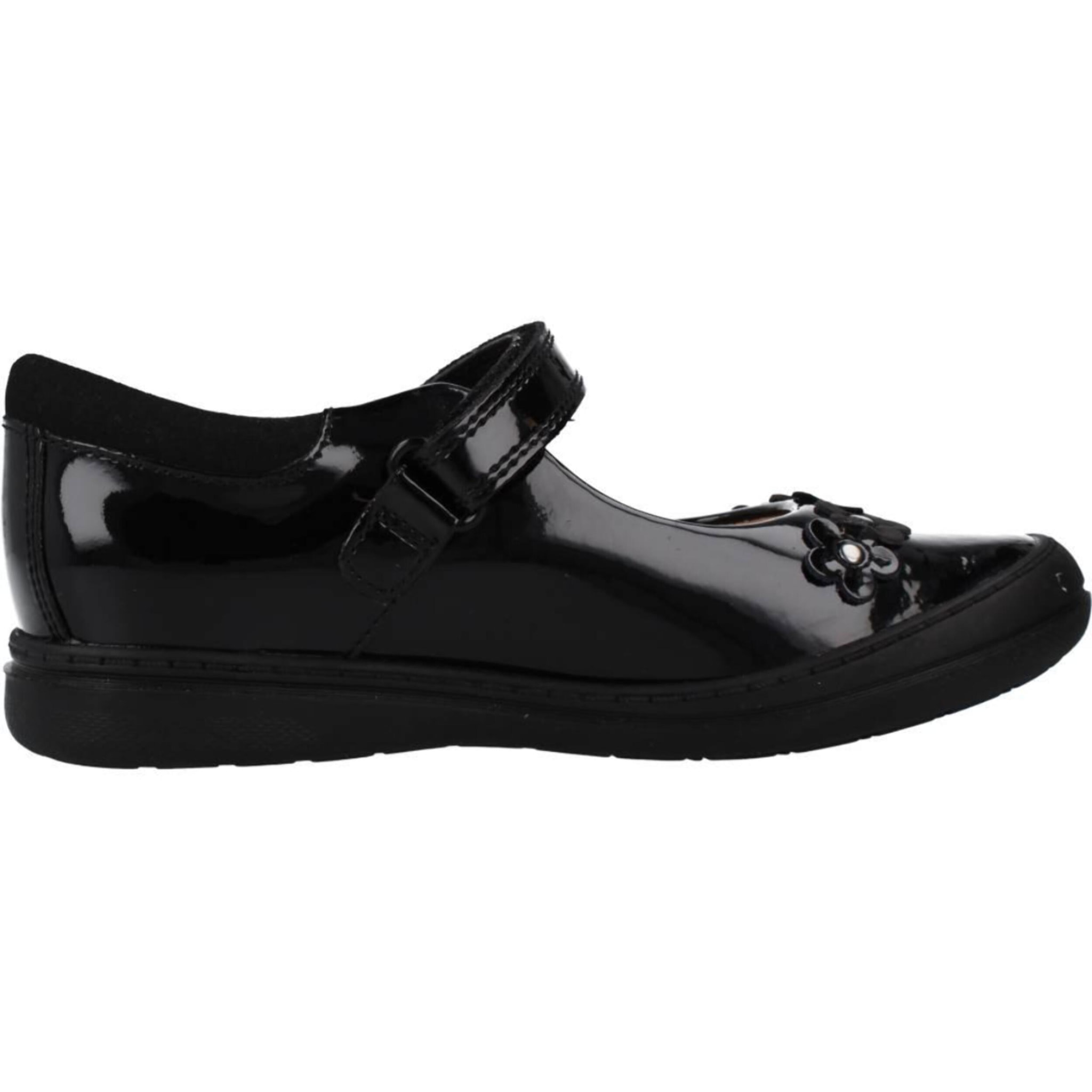 Colegiales Niña de la marca CLARKS  modelo SCOOTER JUMP K NEGRO