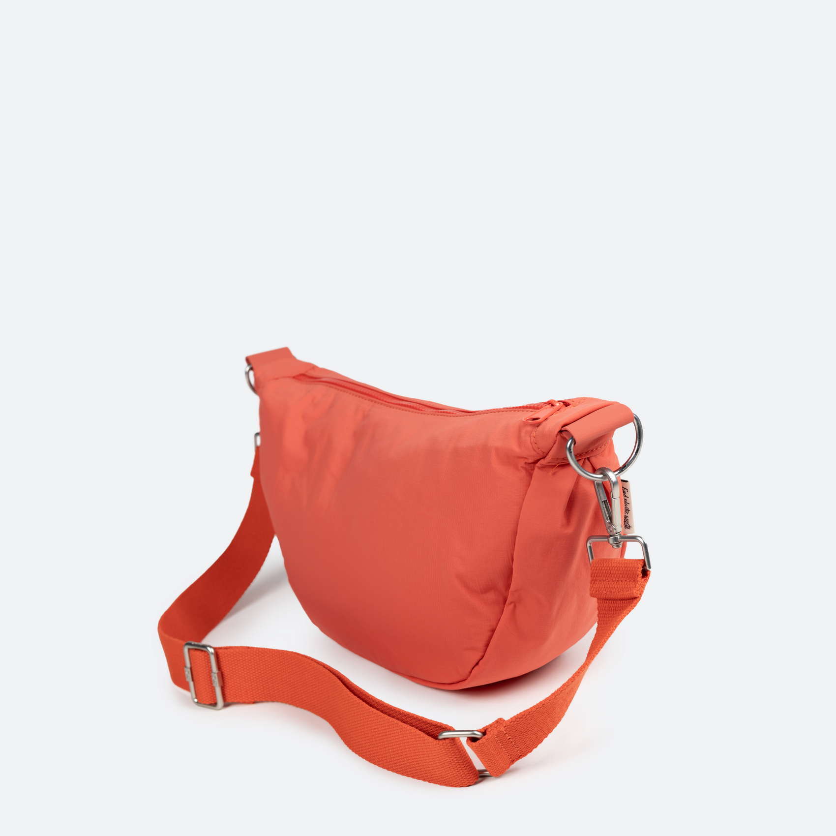 BOLSO DEEP RECYCLED CROSSBODY BAGUETTE C/CORAL