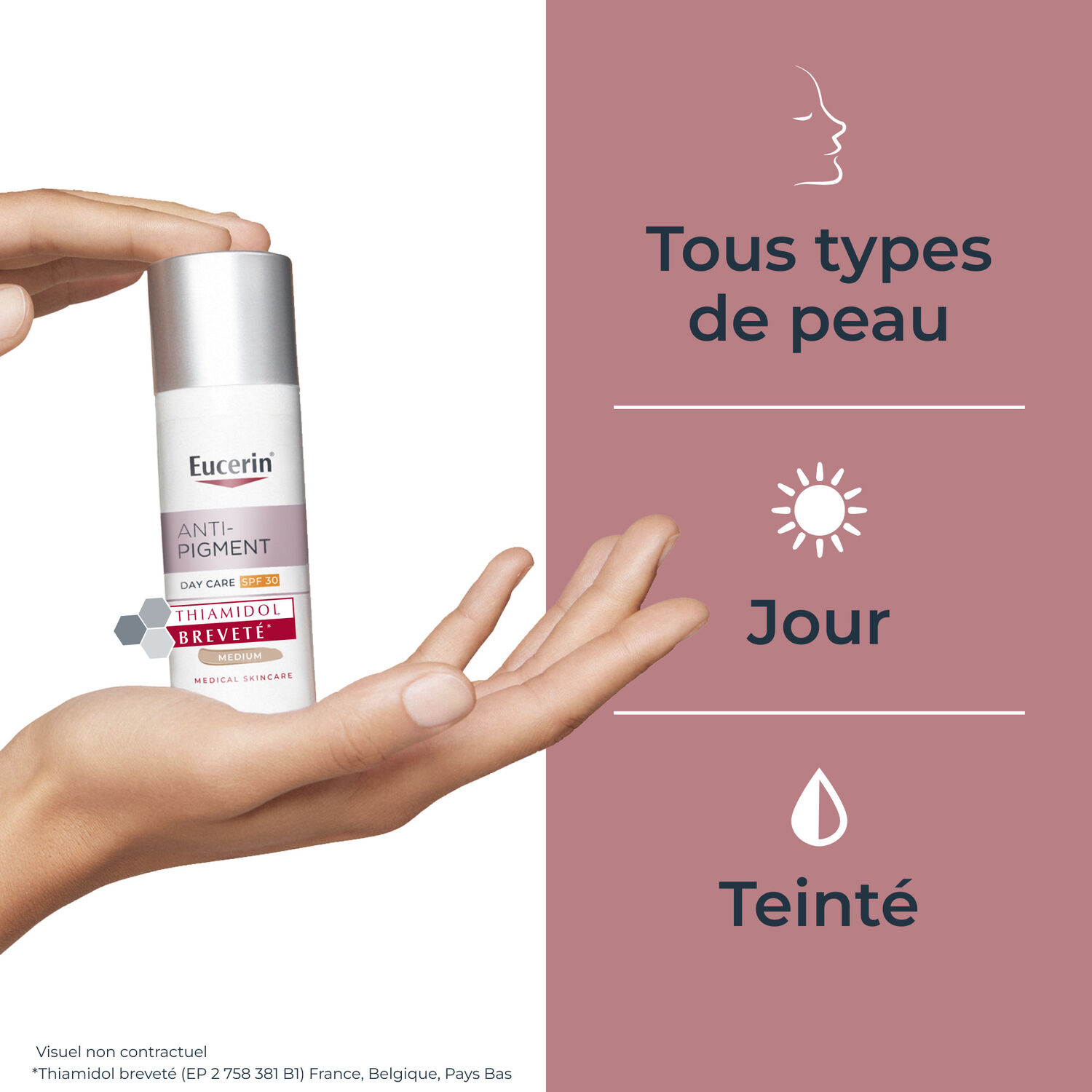 Anti-Pigment SPF30 - Soin de Jour Teinté - Medium 50 ml