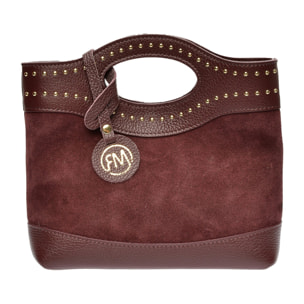 Borsa a tracolla Roberta M Bordeaux
