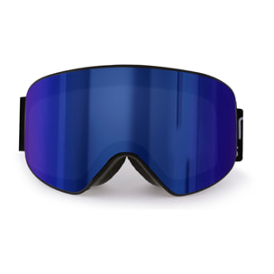 Gafas de esquí OCEAN EIRA - Negro / Revo azul con borde negro