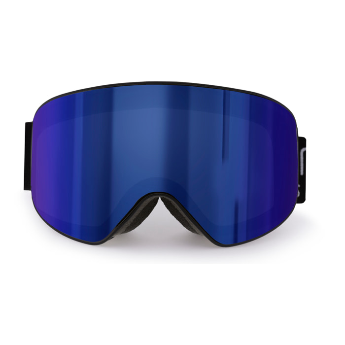 Gafas de esquí OCEAN EIRA - Negro / Revo azul con borde negro