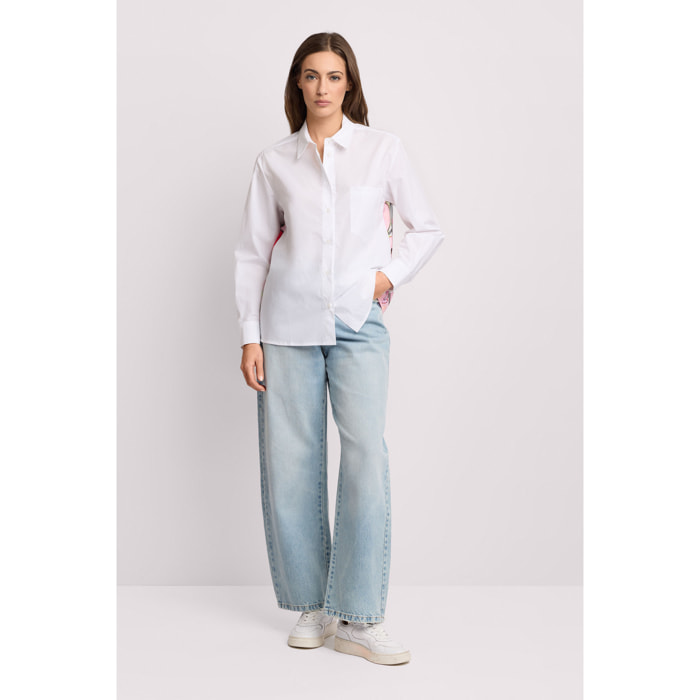 Kocca - Camicia con stampa pop-art Donna, Fantasia, Colletto di camicia