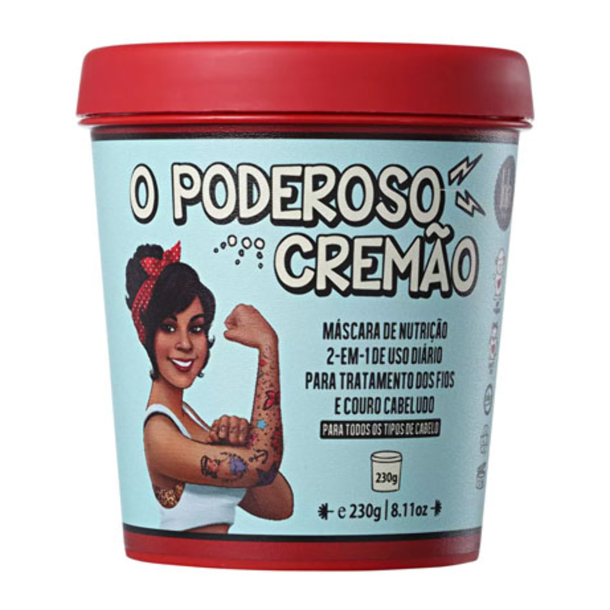 LOLA O Poderoso Cremao Nourishing 2 In 1 Mask 230g