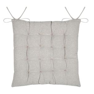 Galette de chaise florale pour décoration printanière - Rose