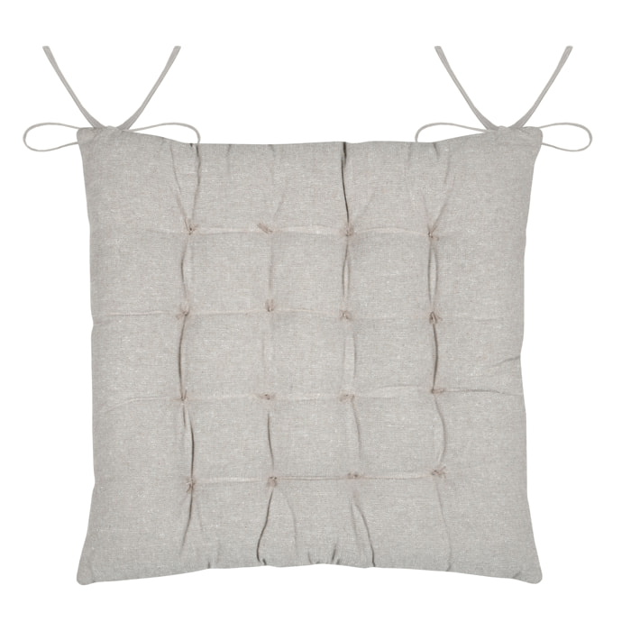 Galette de chaise florale pour décoration printanière - Rose