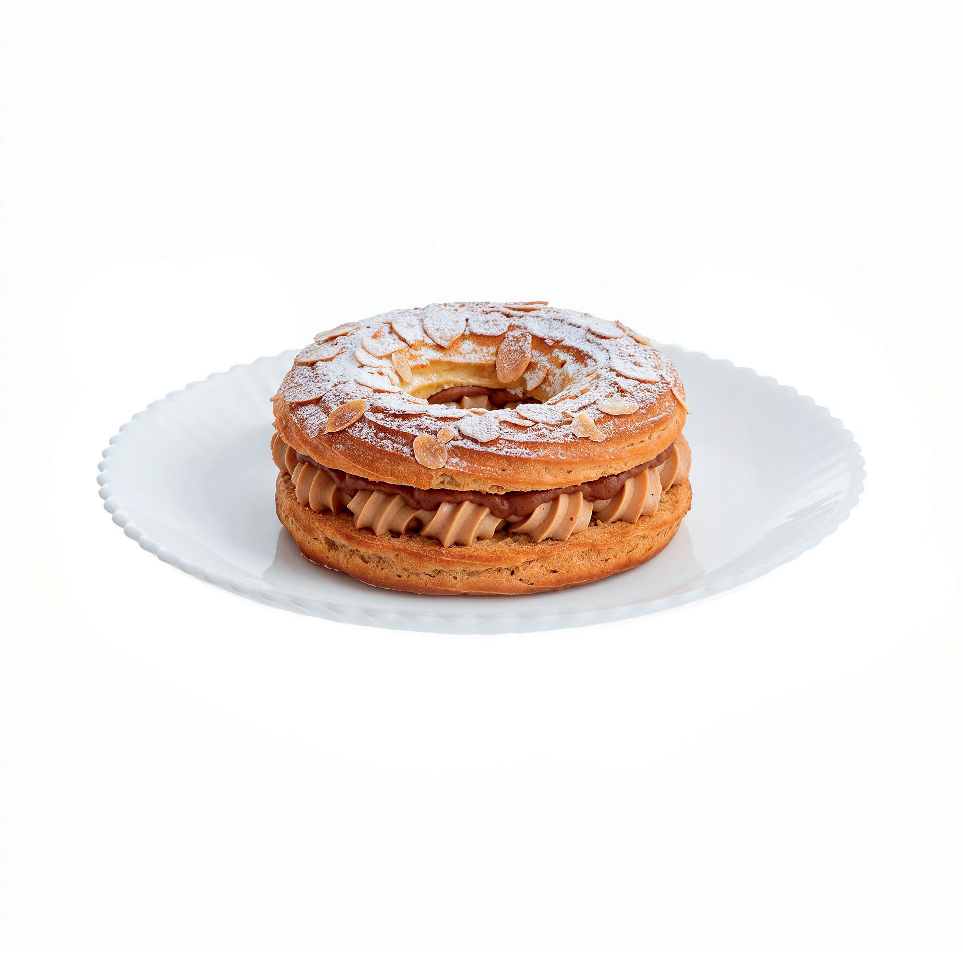 Set di 6 piatti da dessert bianchi 19 cm Bloom - Luminarc