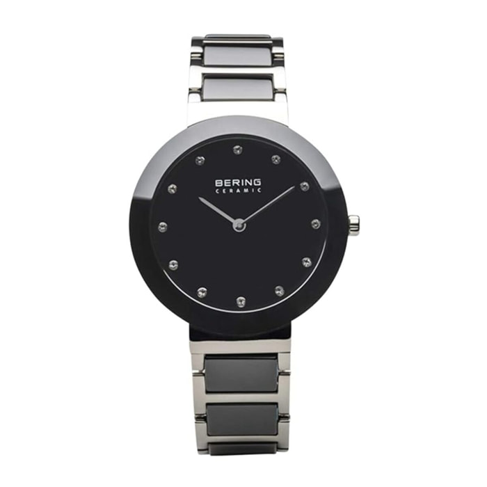Reloj Bering 11434-742 Mujer Analogico Cuarzo con Correa de Ceramica