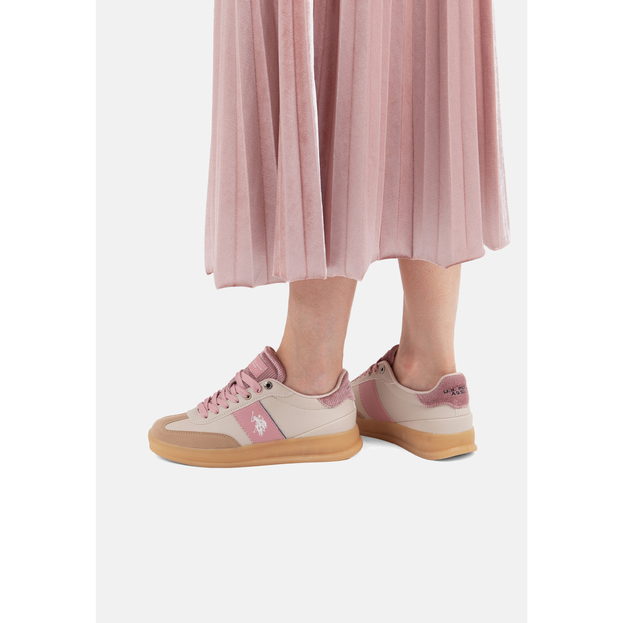 U.S. Polo Assn. - Sneakers CAMPYW005W/EYT1 in sintetico per donna