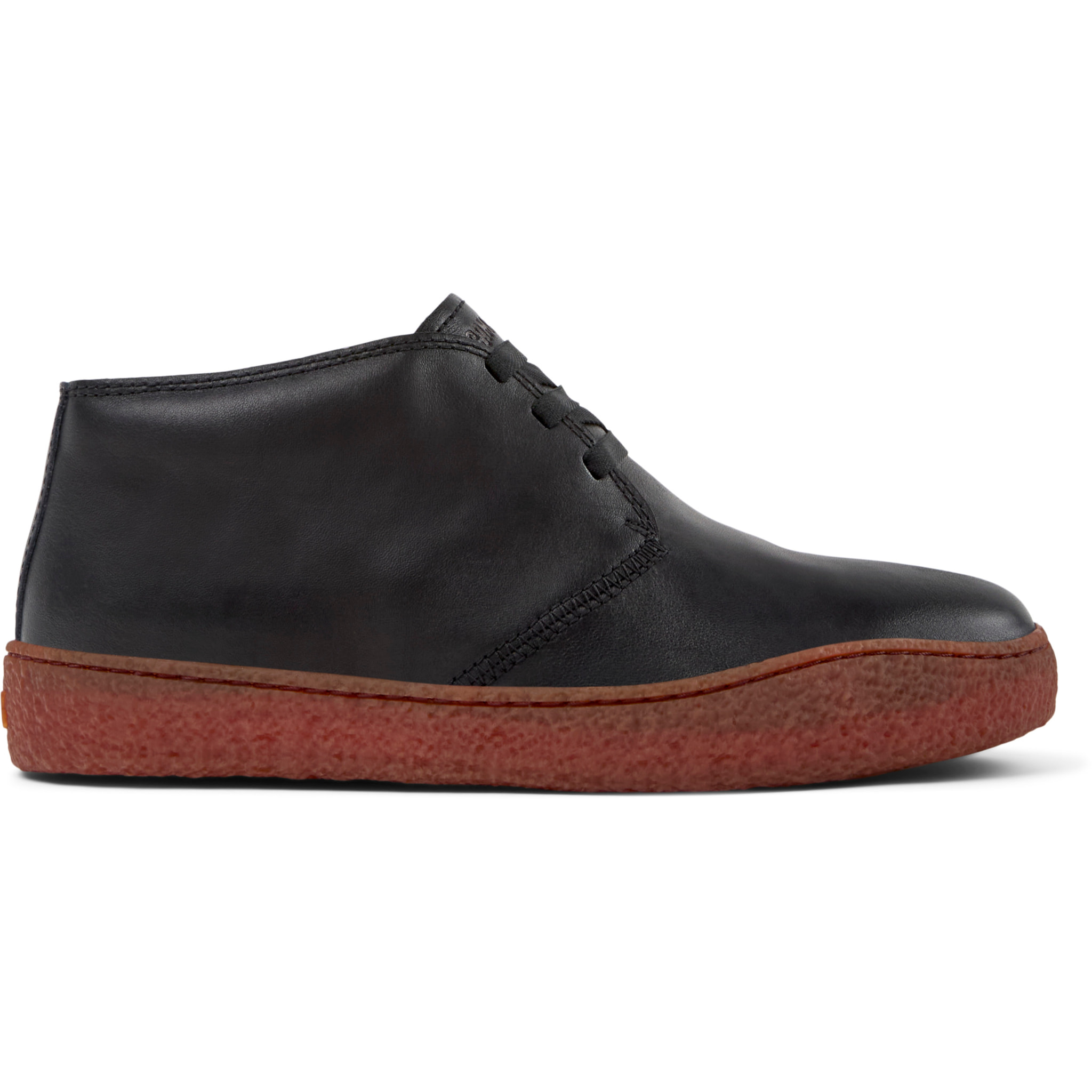 Zapatos de cordones - CAMPER Peu Terreno - Negro - Cuero liso